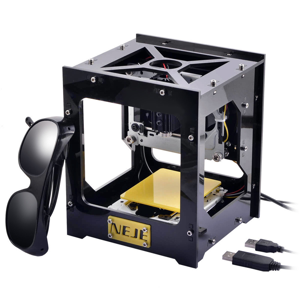 NEJE 300mW cnc router laser cutter Mini laser engraver USB laser engraving machine Automatic DIY Carver with Protective Glasses