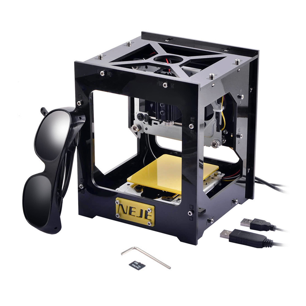NEJE 300mW cnc router laser cutter Mini laser engraver USB laser engraving machine Automatic DIY Carver with Protective Glasses