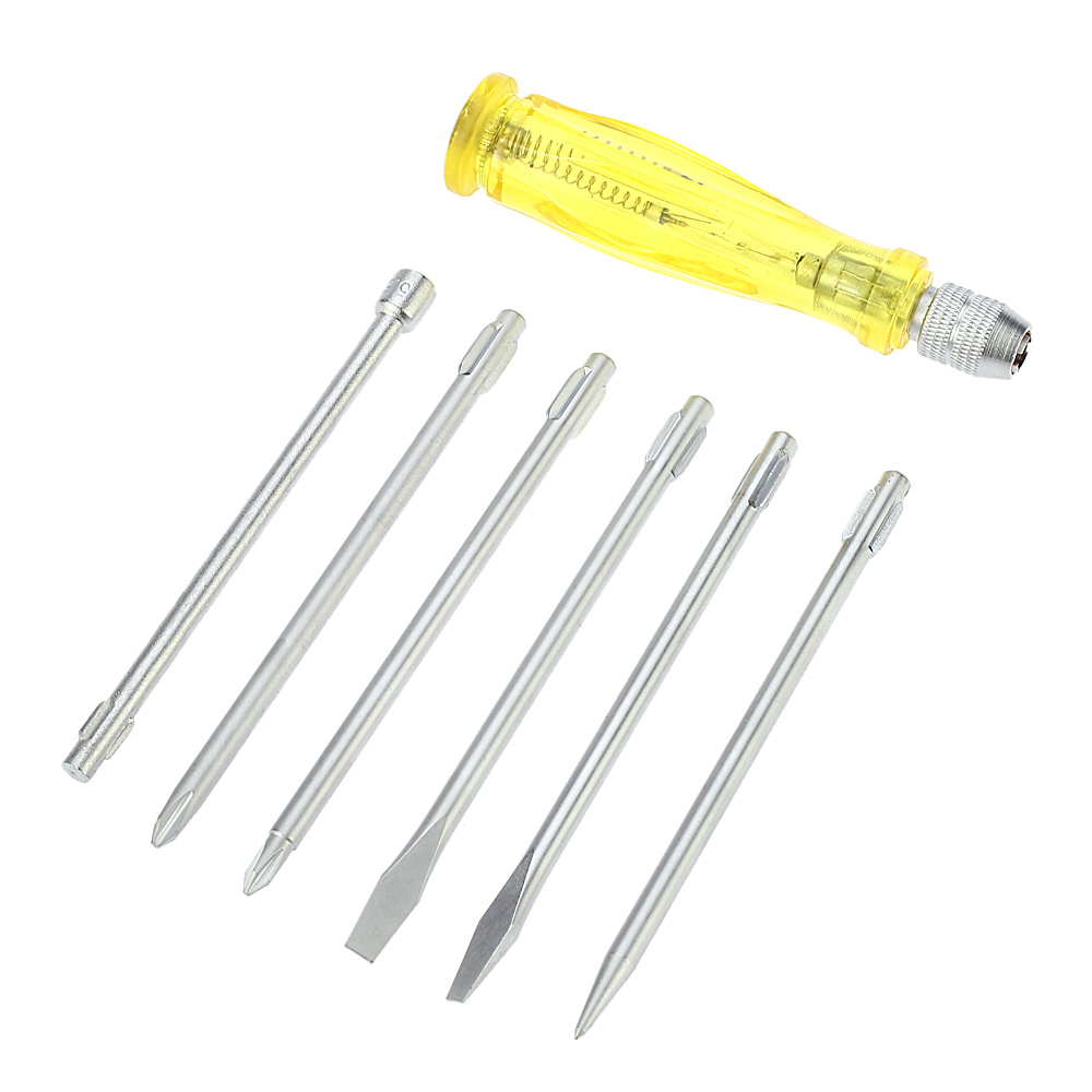 7 in1 Multi functional Screwdriver Set Quality Repair Tools Kit Circuit Testing diagnostic tool Handle AC100 250V parafusadeira