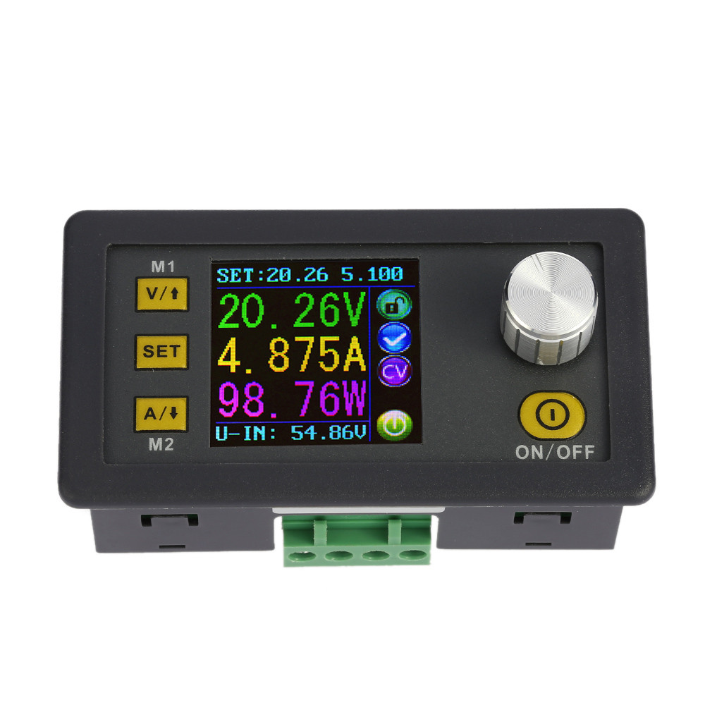 Mini Digital Constant Voltage Current Step down Power Supply Module Programmable LCD Display DC 0 50.00V 0 5.000A