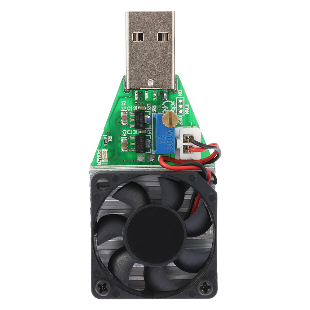 DC3.7 13V USB Adjustable Electronic Load Module Constant Current Electronic Load 0.15 3.00A Power Tester